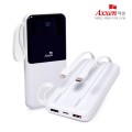 �׼� B511 �ʰ������� 10000mAh ���̺� ��ü�� �ܷ�ǥ�� �������͸�